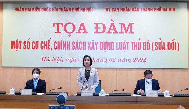 Luật Thủ đô sửa đổi phải để Hà Nội phát triển đa dạng, bền vững
